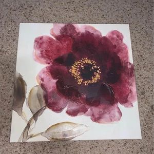 Flower wall canvas